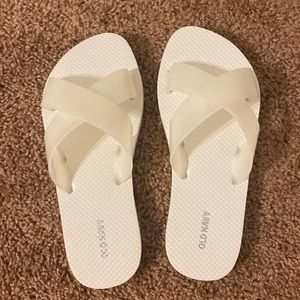 Old Navy white sandals - size 7